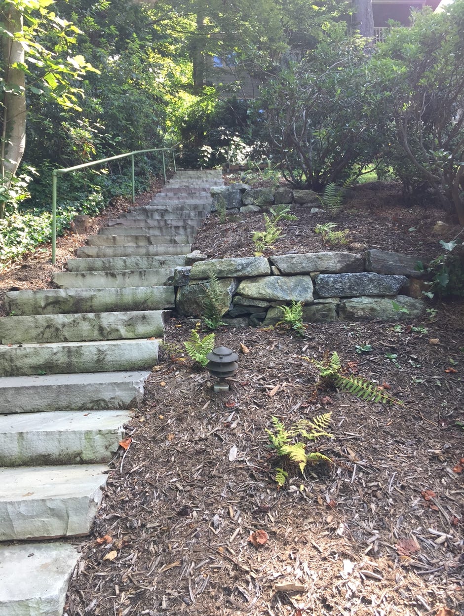 snap stone steps landscape renewal lake summit nc