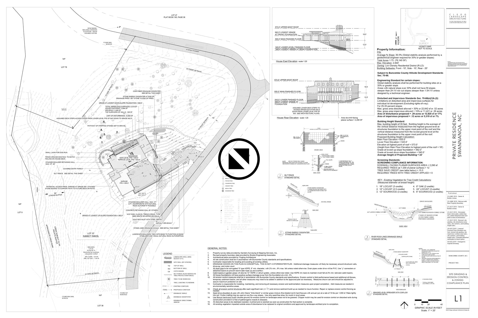 clegg landscape architecture site plans