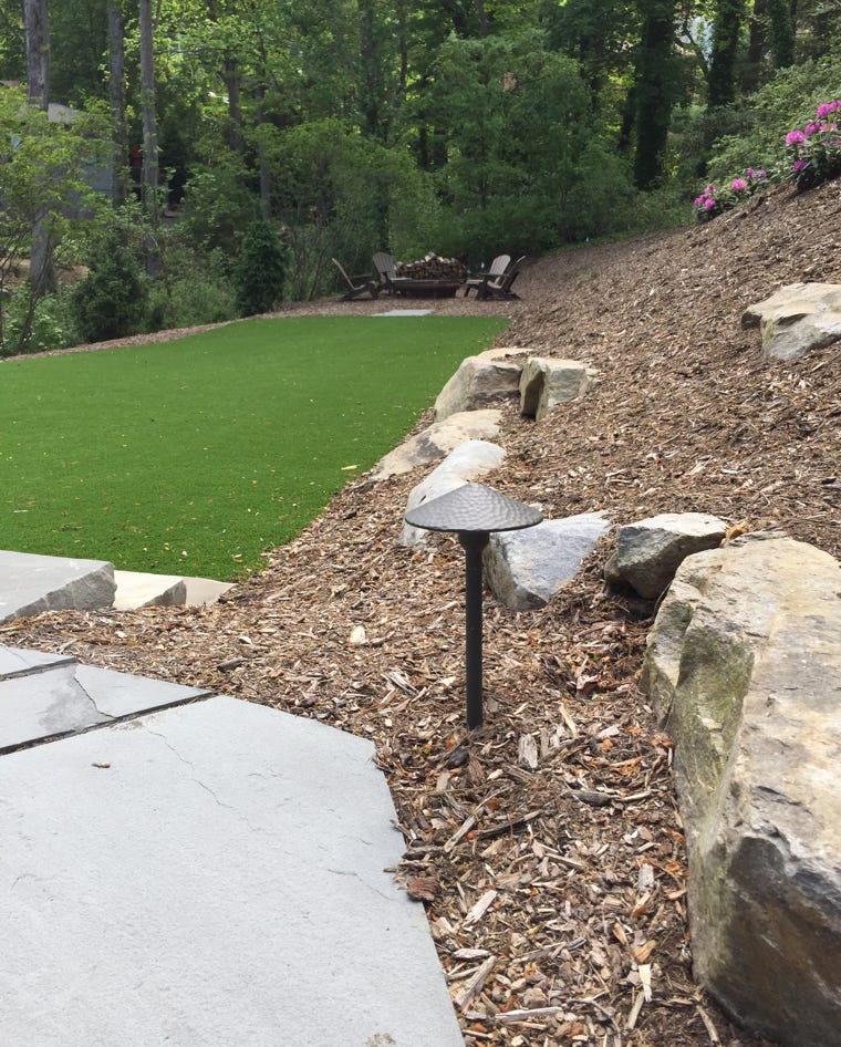 artifical turf residential landscape architecture